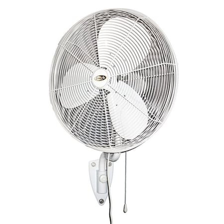 J & D Manufacturing J and D POW30OSC 30 In. White Indoor & Outdoor Oscillating Wall Fan POW30OSC